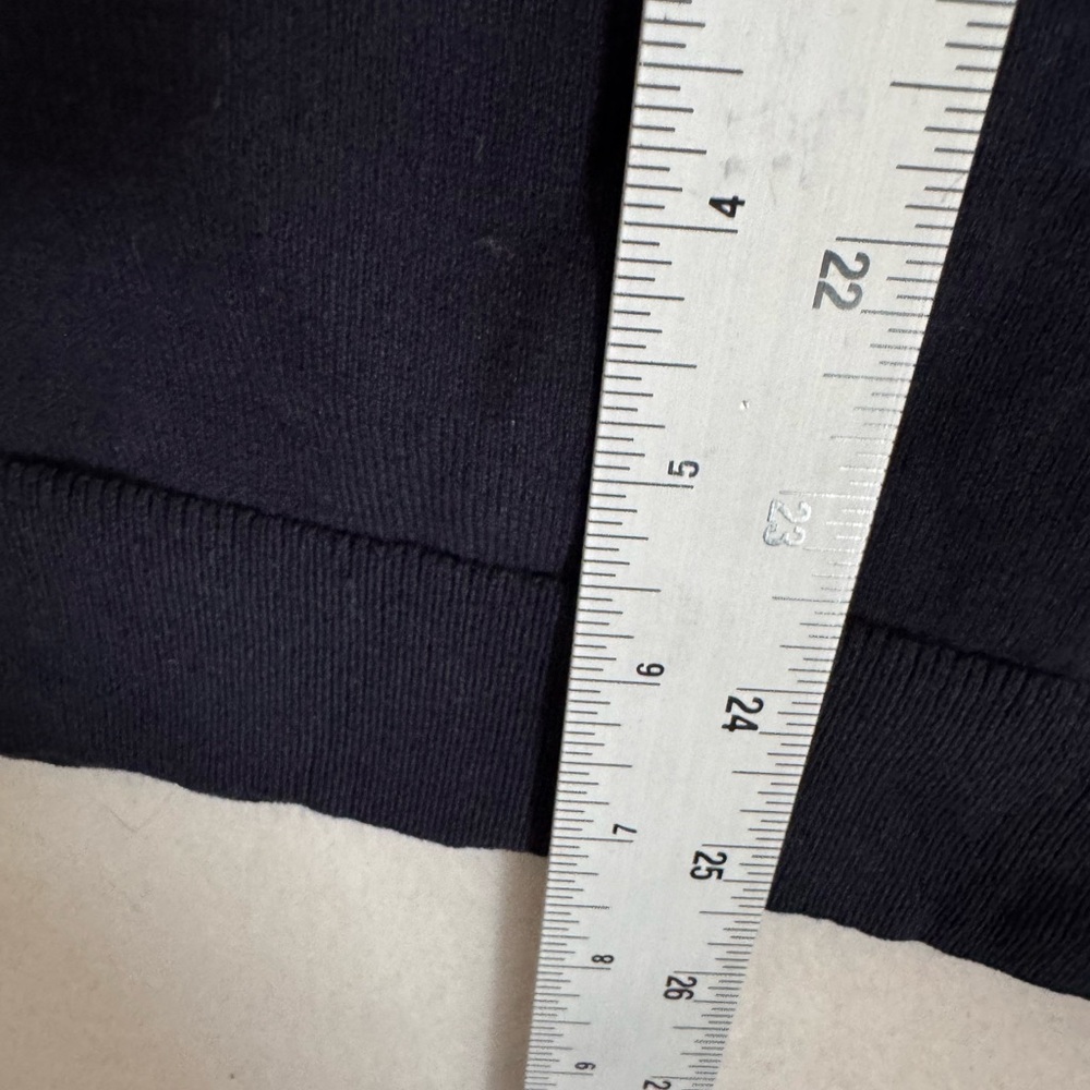 Banana Republic Luxury Blend Polo Shirt Navy Blue Red Trim XL - Picture 4 of 4